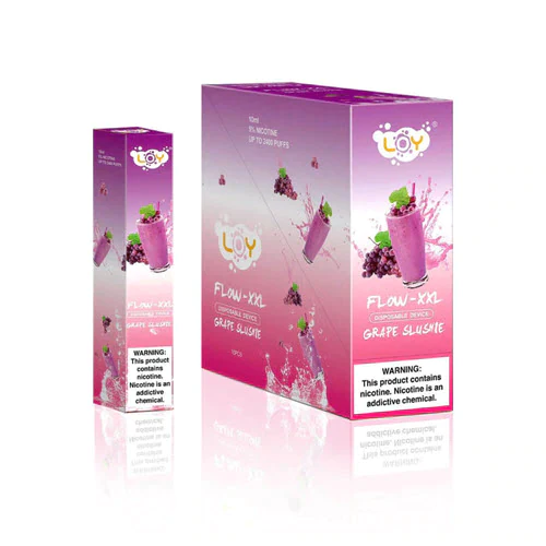 Loy XXL Grape Slushie: A Refreshing Burst of Flavors